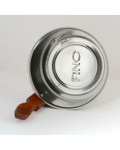 Authentic FINO Sauna Bucket in Stainless Steel