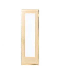 36" X 80" Pre Hung Douglas Fir with 26" X 65 3/8" Tempered Glass