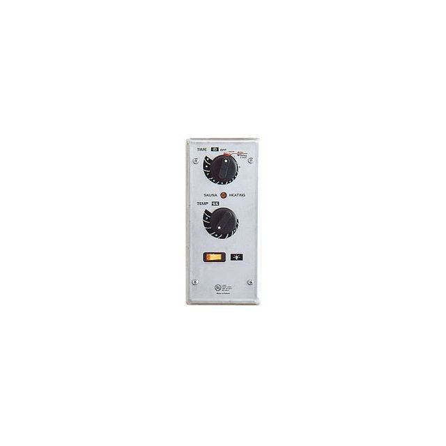 PSC-9 Flush Mount/60 min. Timer with 9 hour preset. Thermostat, light switch, Indicator light. Requires separate contactor box for LA heater.